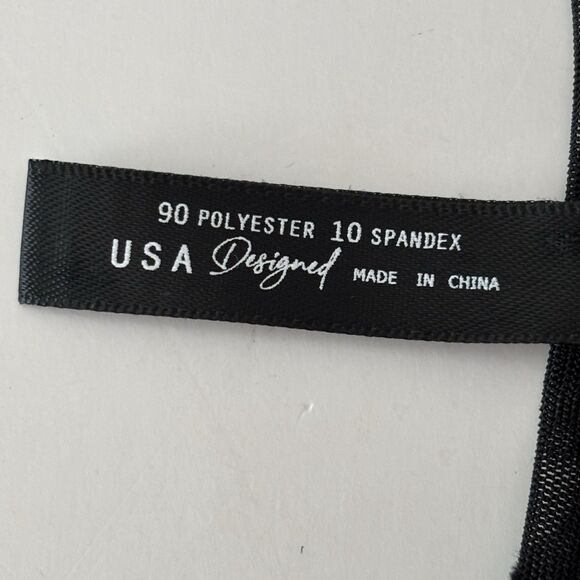 Two 2 Fly Buck Fifty Mesh Tee Black Sheer Embossed Horses - Picture 8 of 10